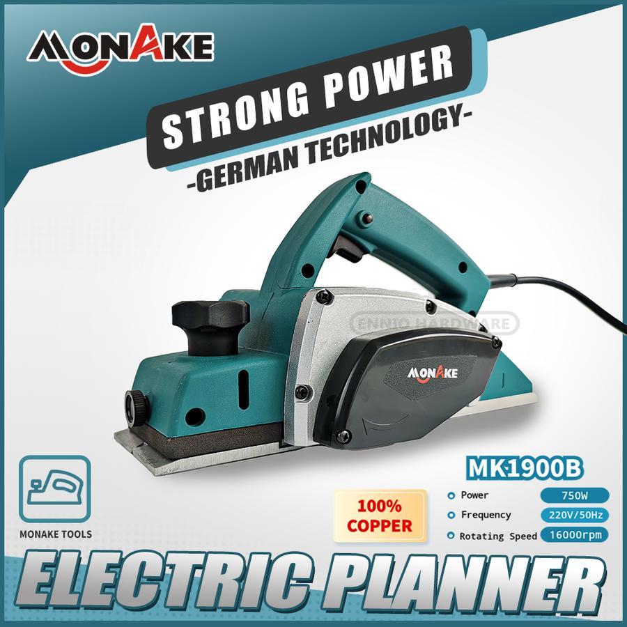 MONAKE Electric Planner Mesin Serut Kayu / Mesin Serut Kayu