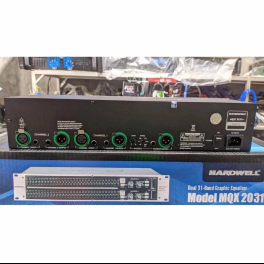 Equalizer HARDWELL MQX2031+ Original Hardwel Mqx 2031 Bergaransi Resmi