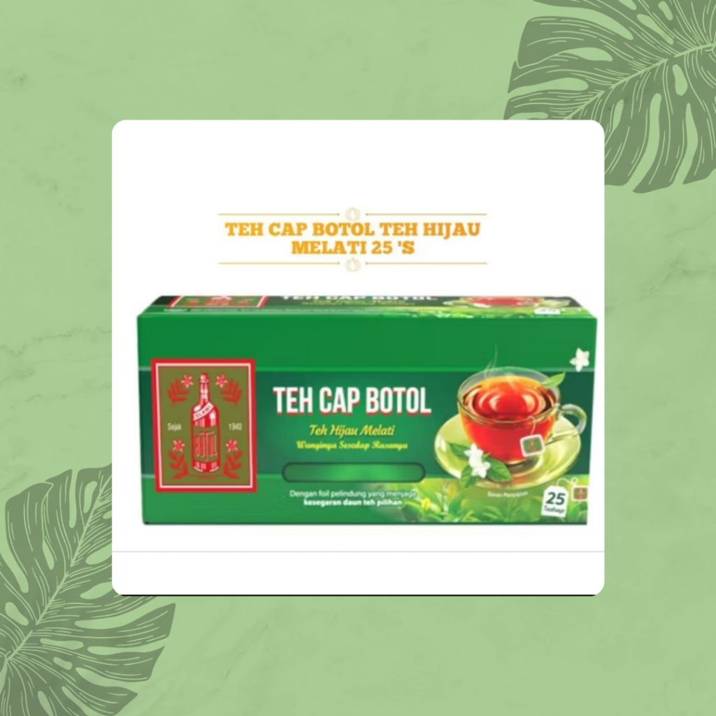 

Teh Cap Botol Teh Melati 25'S