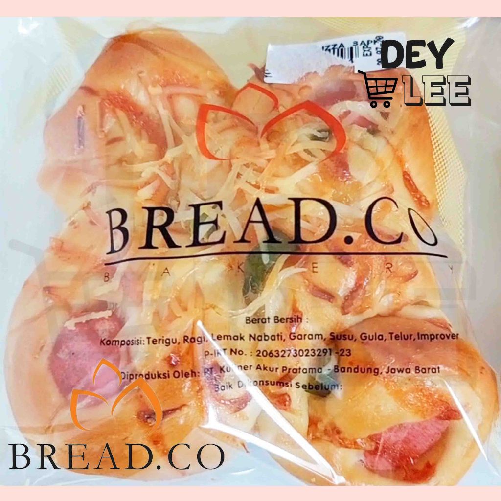 

BREADCO Roti Pizza Sapi per 1 pc Satuan Cemilan Halal Bandung