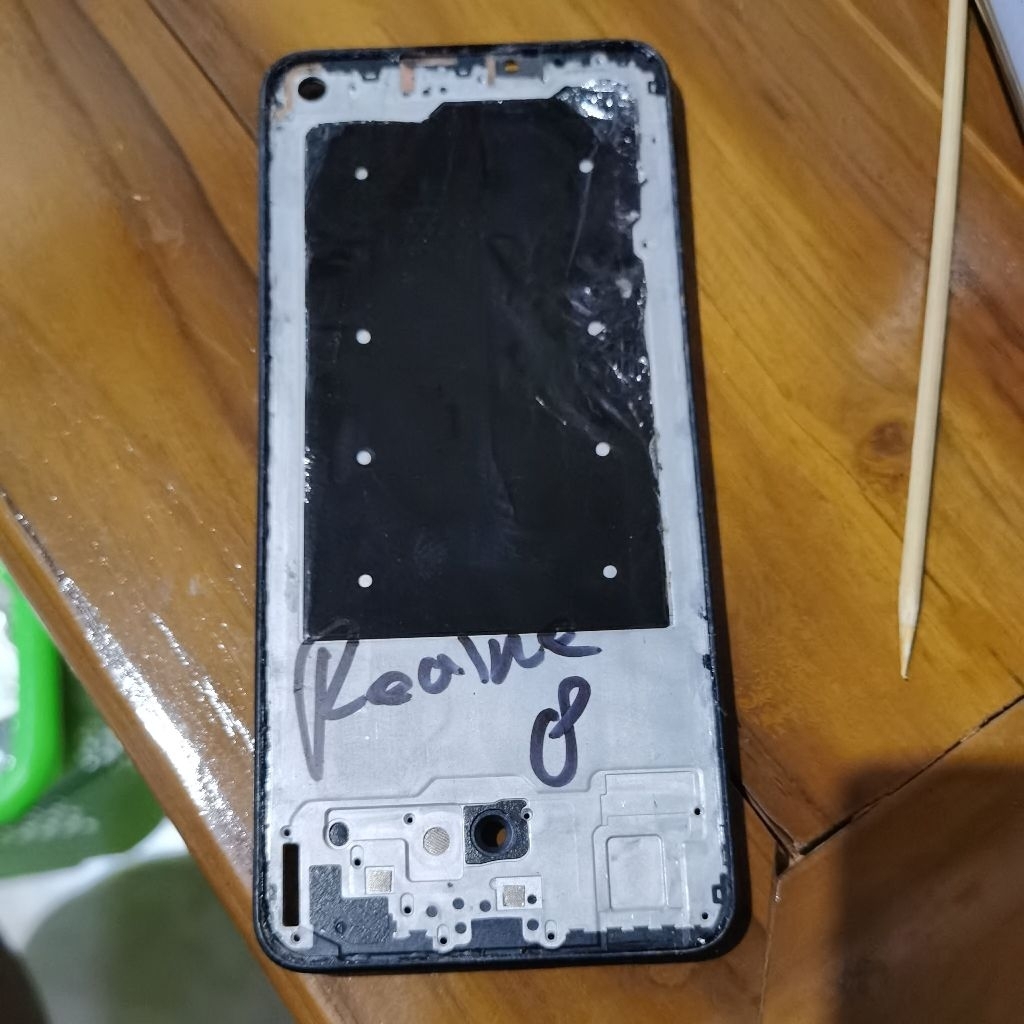 FRAME TATAKAN LCD REALME 8 ORI COPOTAN