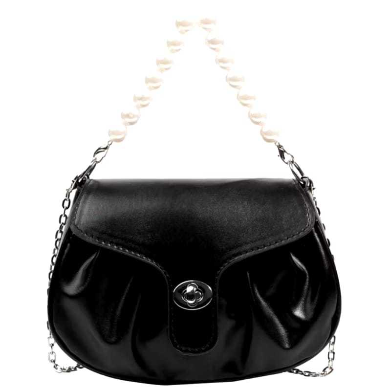 Tas Selempang Wanita Kinan Mute Tali Rantai Premiun Kekinian / Tas Selempang Wanita Tali Rantai