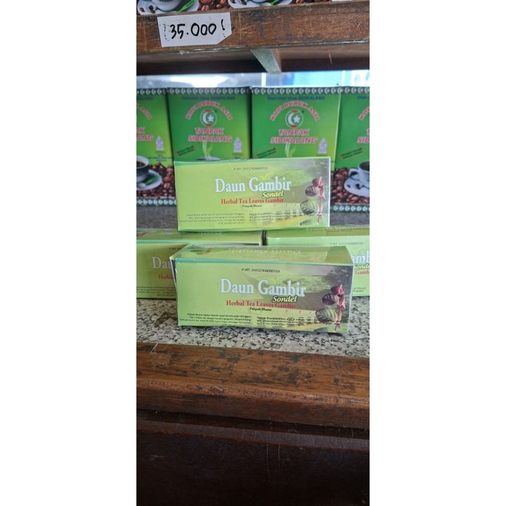 

Teh gambir asli dari tanah phakpak barat