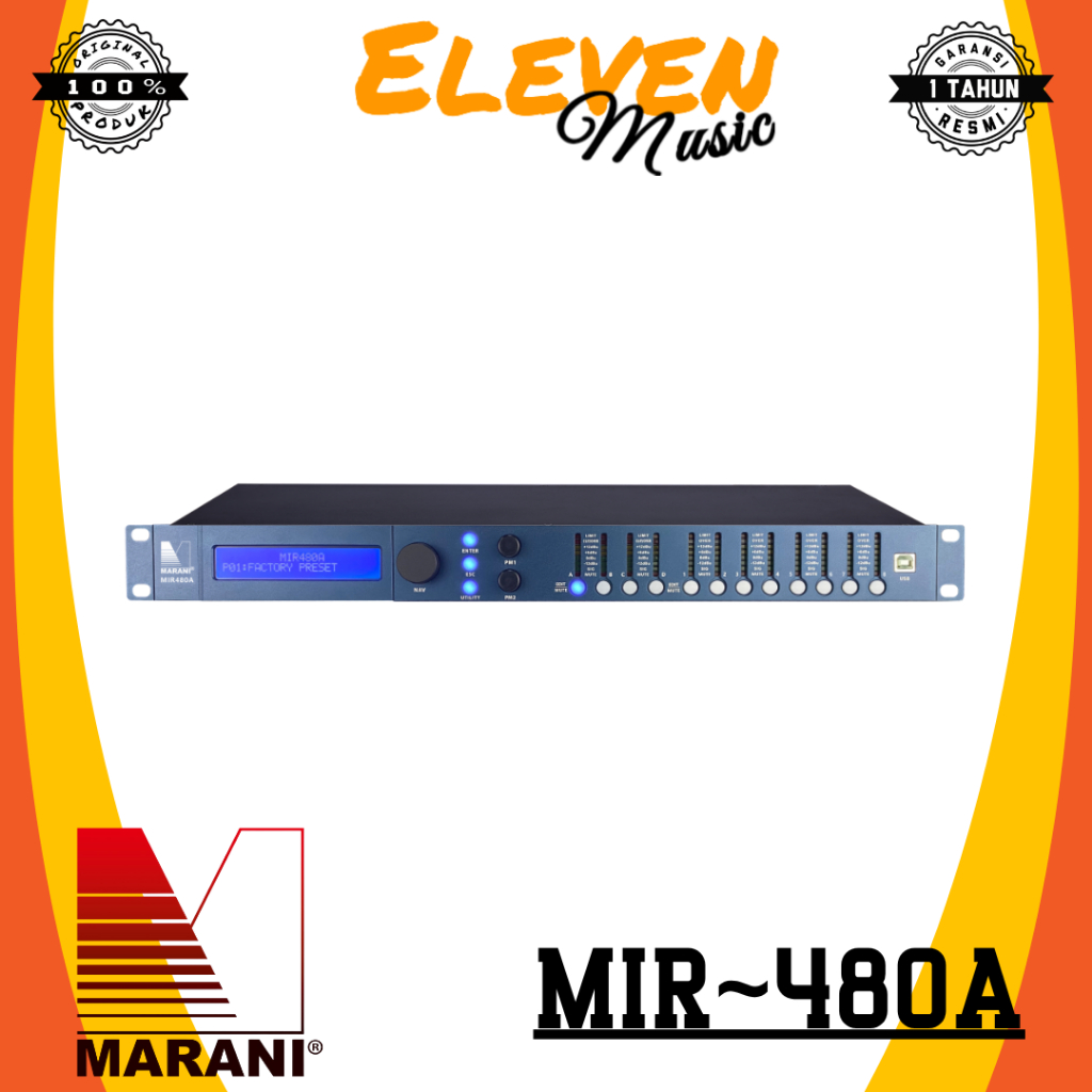 Marani MIR480A MIR 4 IN 8 OUT Professional Audio Processor Original