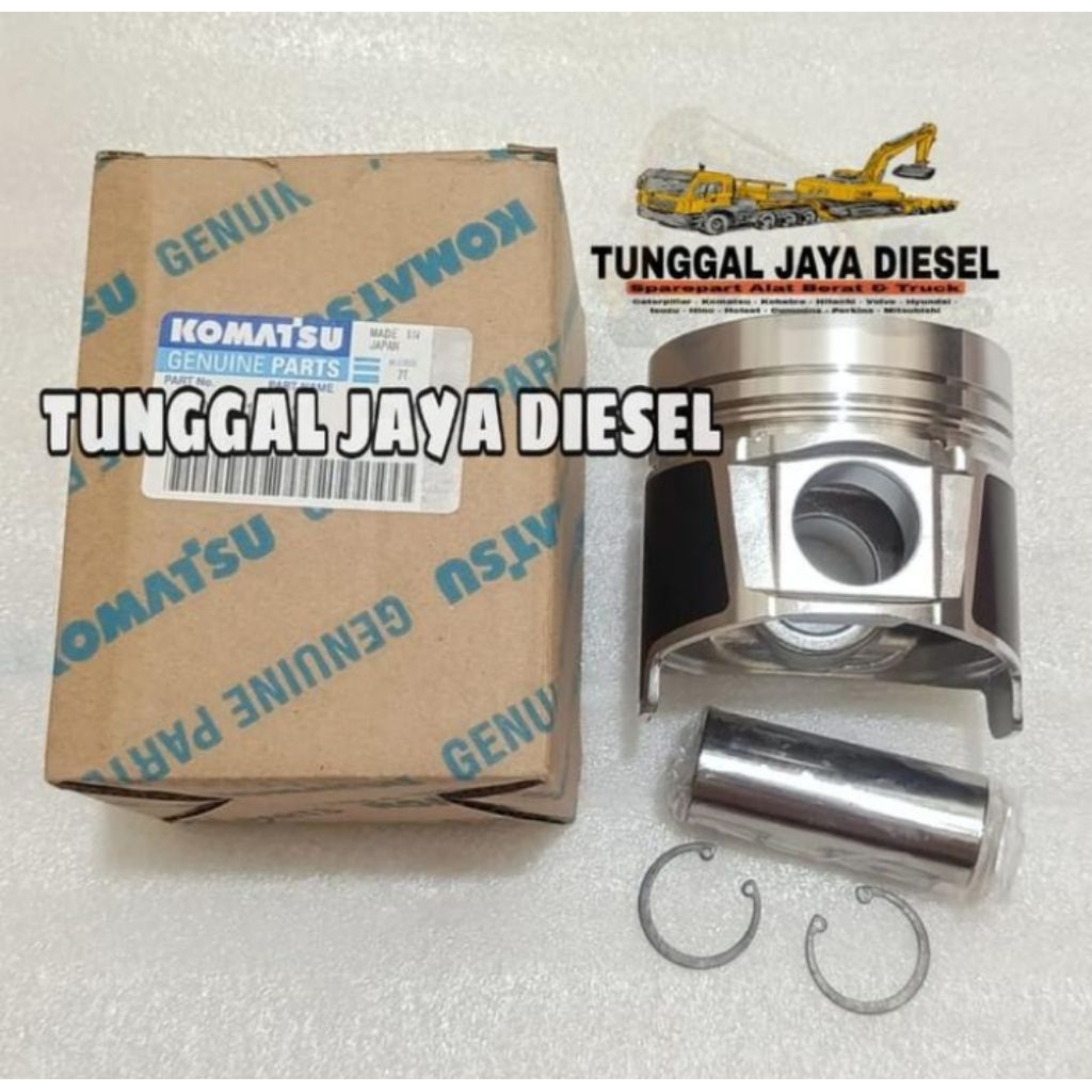 Piston Seher + Pin Dozer D31-20 D31 Engine 6D95 6D95L Komatsu Piston