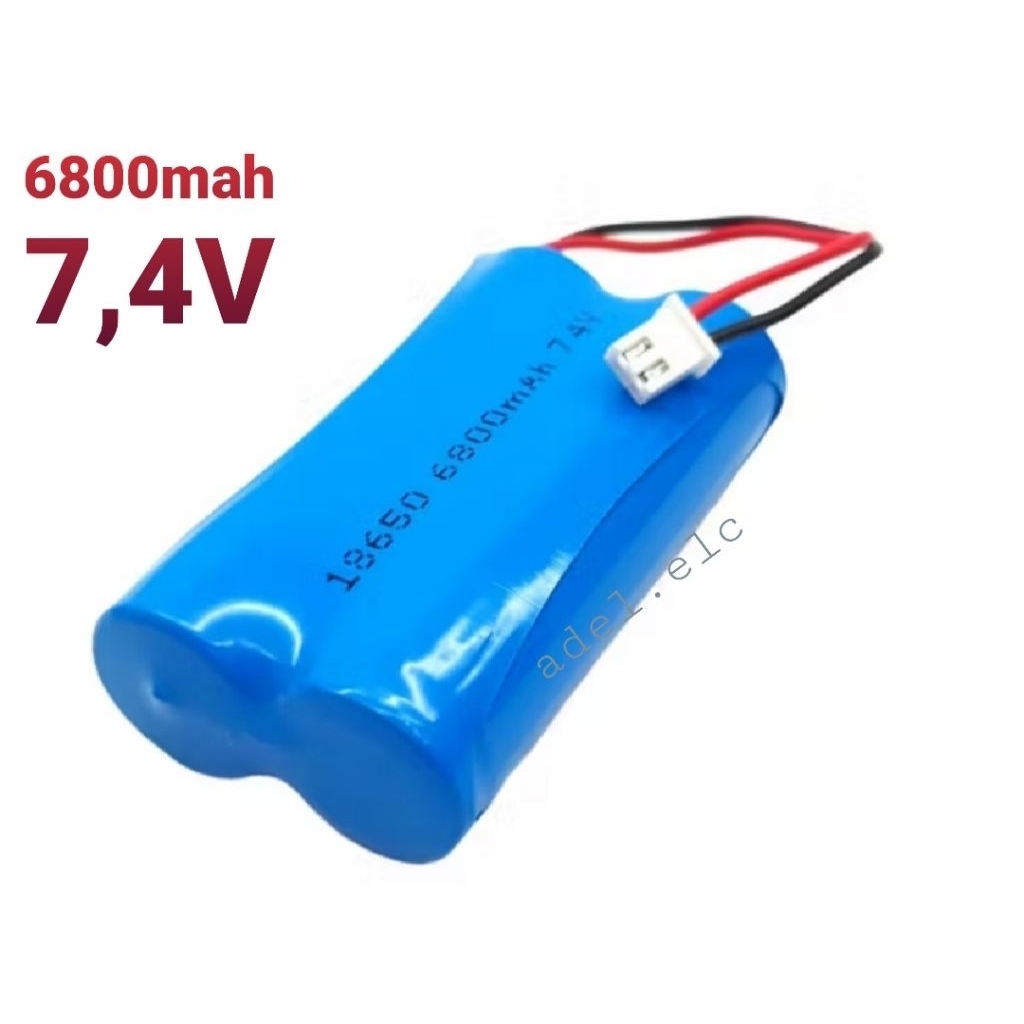 Batrai speaker BT/batrai Mix Bt/Batrai mobilan RC type lithium 18650 7,4volt 6800mah