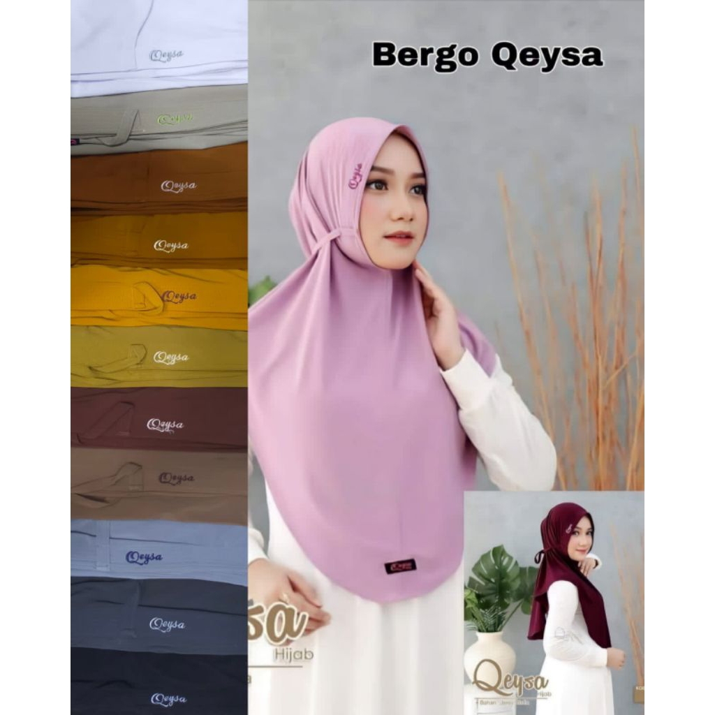 Bergo Qeysa Ori by. Qeysa Hijab