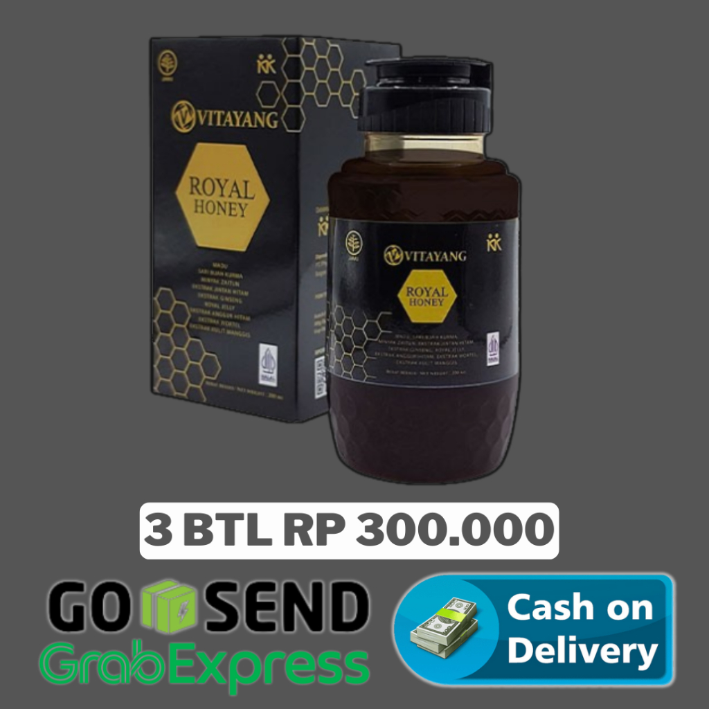 

Vitayang Royal Honey – Madu Premium Herbal Penambah Stamina & Daya Tahan Tubuh Original KK Indonesia