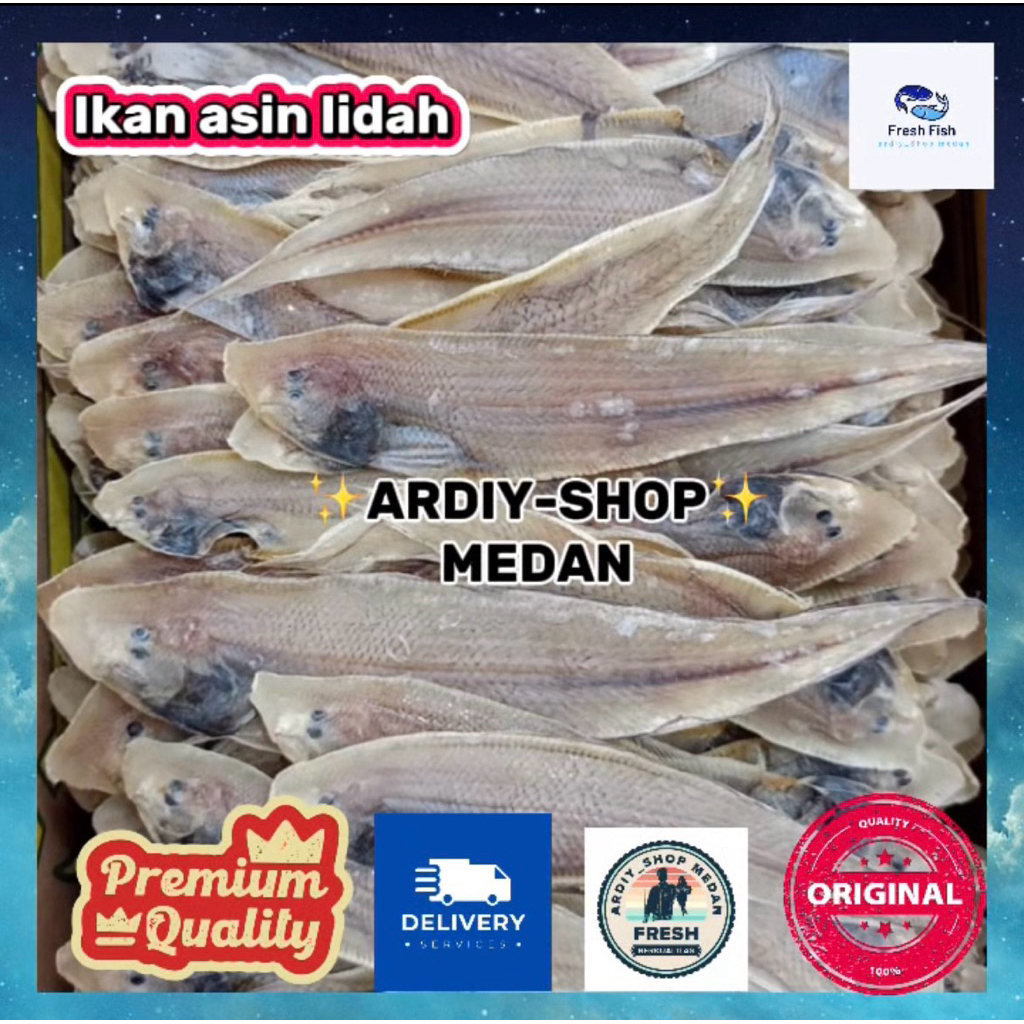 

ikan lidah tawar kering super