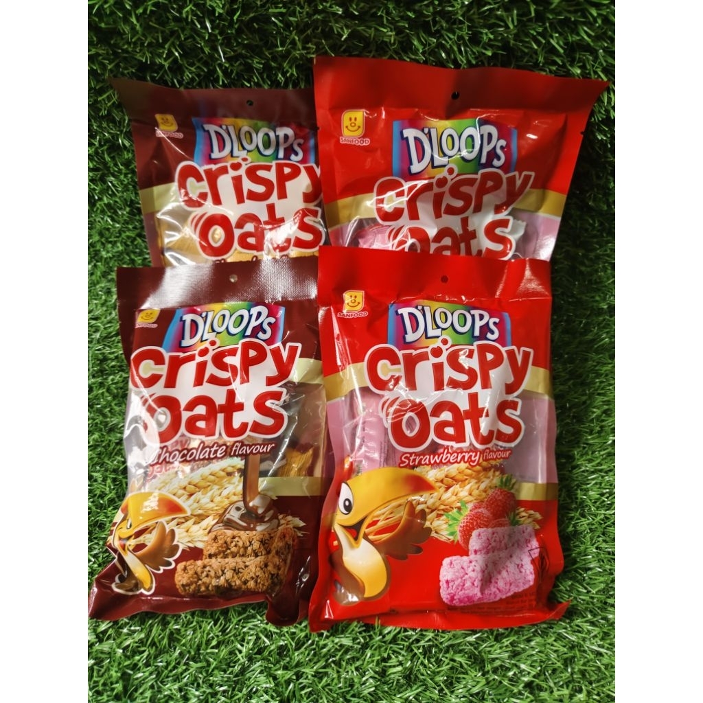 

DAPAT 2 ATAU 4 BAG DLOOPS OAT CRISPY 90GR