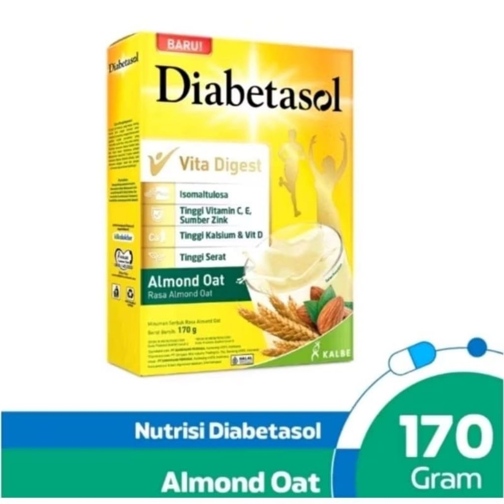

DIABETASOL Vita-Digest Pro Almond Oat 170gr