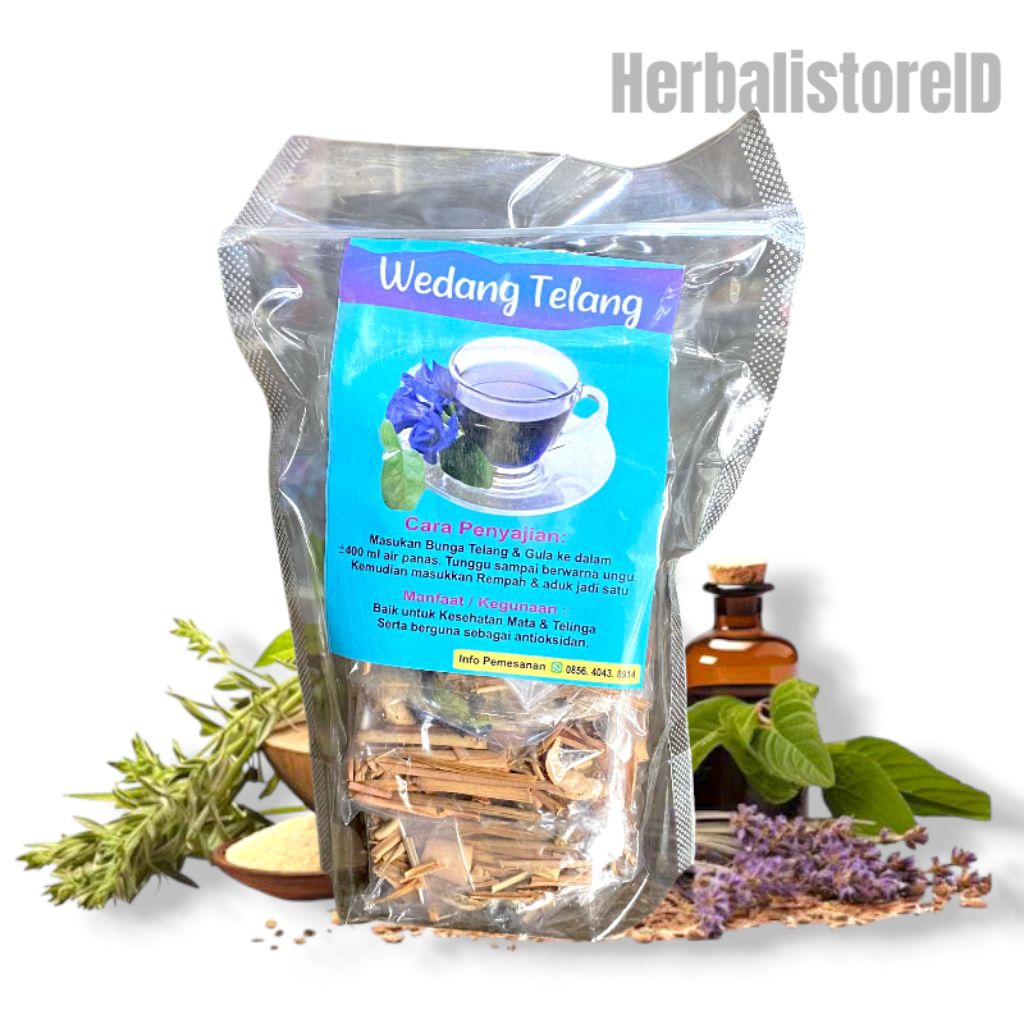 

Wedang Bunga Telang Kemasan 5 Sachet Wedang seduh Herbal Untuk kesehatan