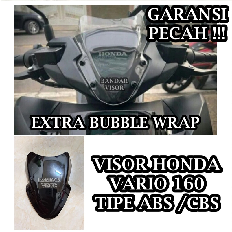 visor vario 160 ABS visor vario 160 CBS FREE DOBELTAPE Windshield VARIO 160 ABS VARIO 160 CBS