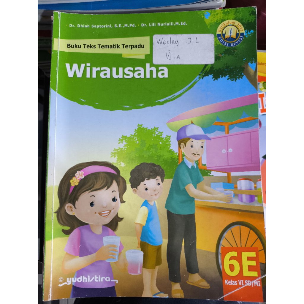 wirausaha yudhistira sd kelas 6