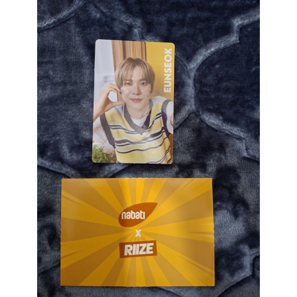 Photocard Eunseok Riize