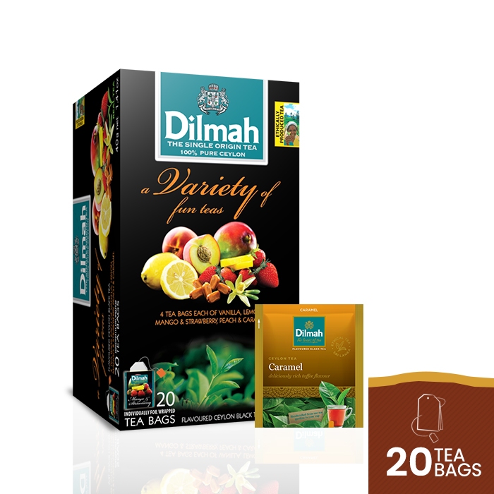 

[oddsolshop] pekanbaru/Dilmah Varierty Pack Fruit Tea Envelopes 20 PCS