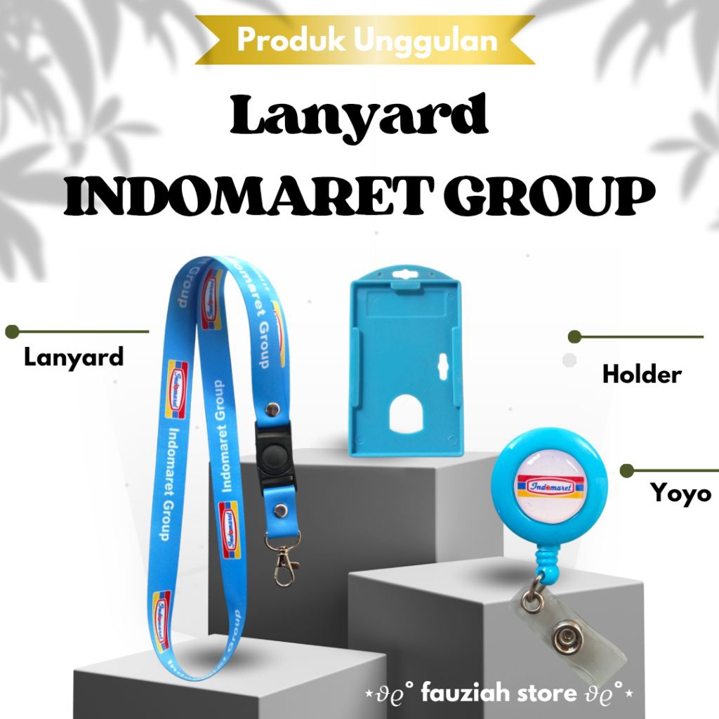

READY! TALI ID CARD INDOMARET GROUP / LANYARD INDOMARET GROUP TERMURAH!!!