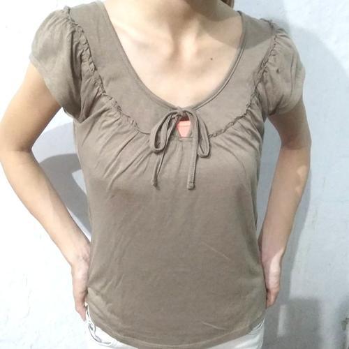 

Blus Wanita O Leher Lengan Pendek Import IMPOR 2026