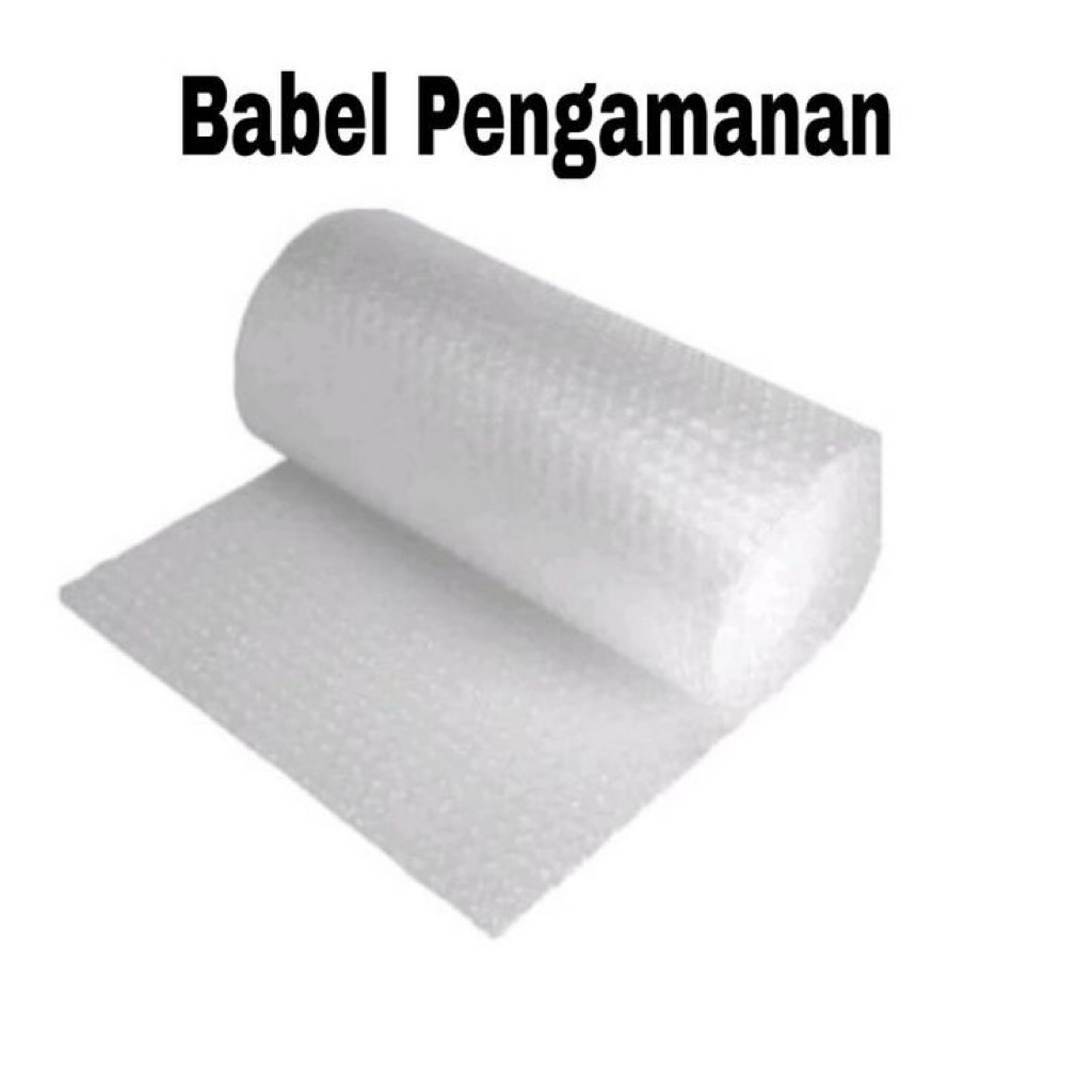 

Tambahan extra pengaman bublewrap