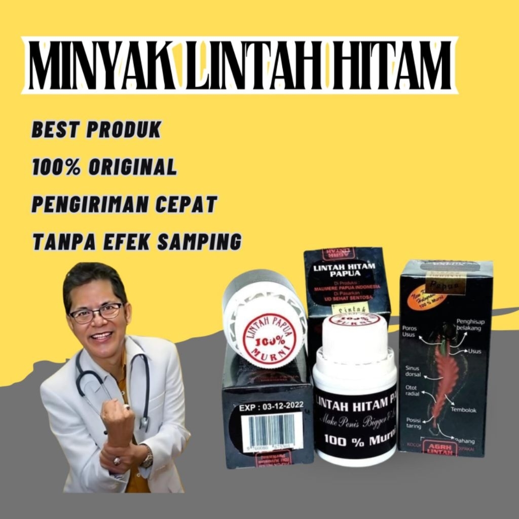 minyak lintah pembesar lintah asli original obat kuat pria tahan lama minyak pembesar alat kelamin l