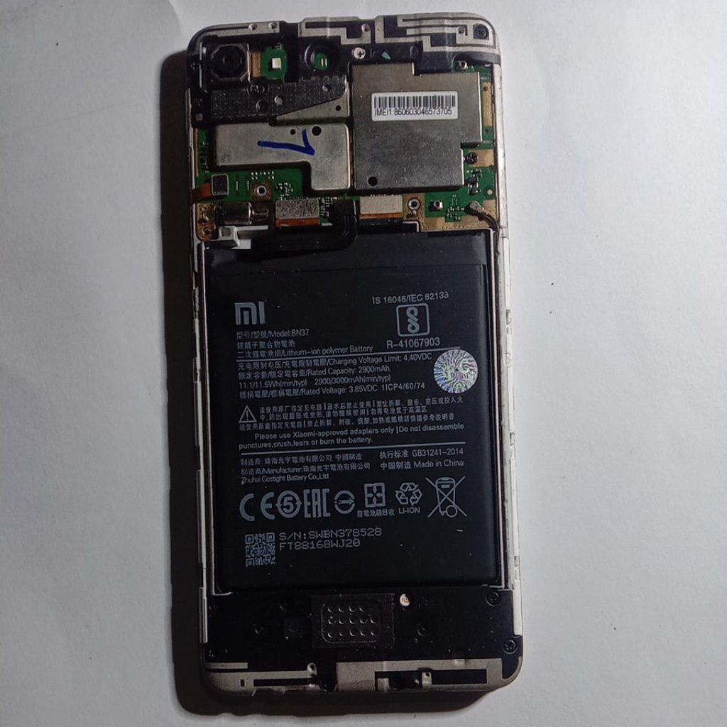 mesin redmi 6A mulus normal