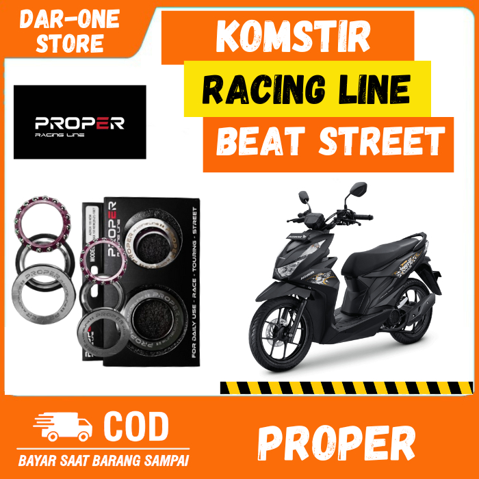 KOMSTIR PROPER RACING BALL RACE HONDA BEAT STREET ORIGINAL PROPER