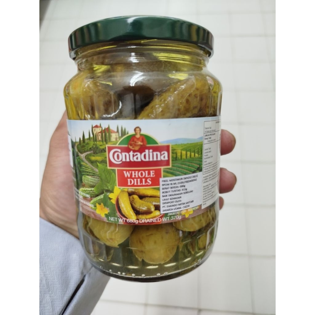 

CONTADINA WHOLE DILLS JAR 680G