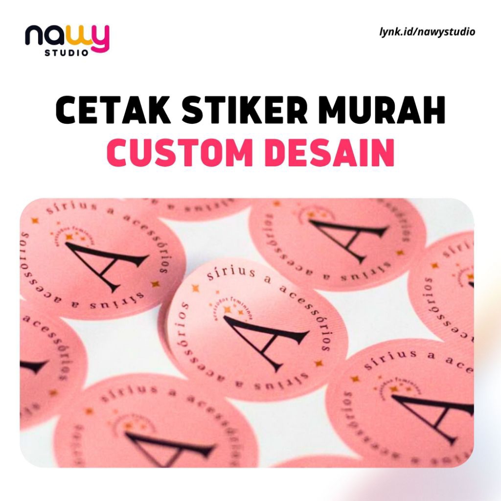 

Nawy | Sticker label custom murah surabaya awet waterproof satuan