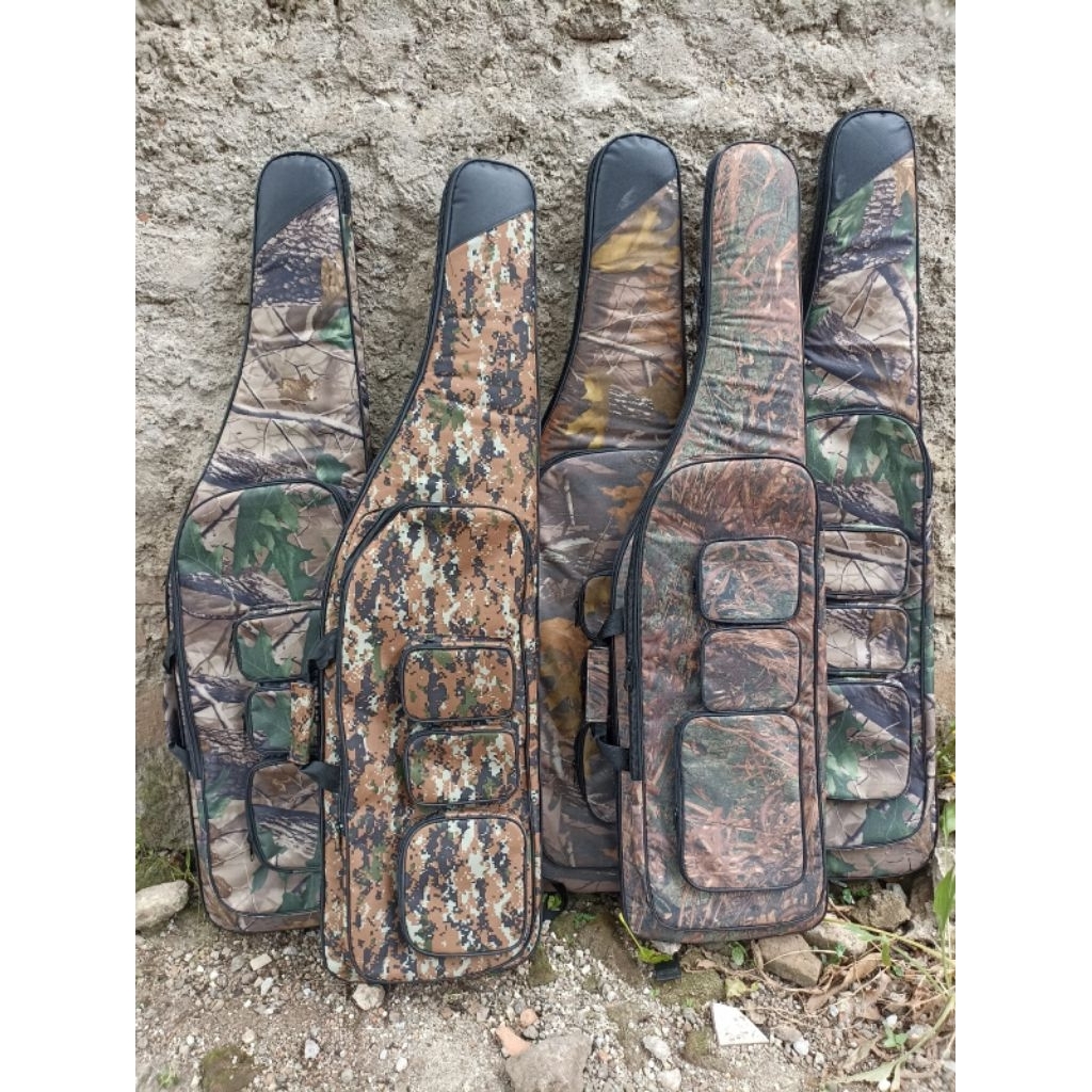 tas PCP camo model 4 saku plus saku pompa 120 cm