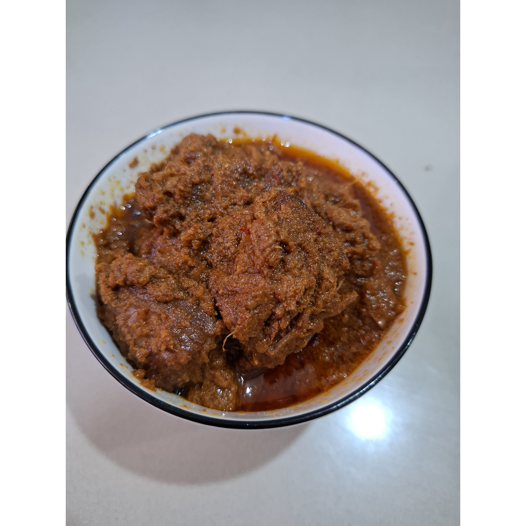 

Rendang Daging Sapi Tigo Sabay 1kg - Siap Santap, Bumbu meresap, Tanpa Pengawet | Cocok untuk kumpul