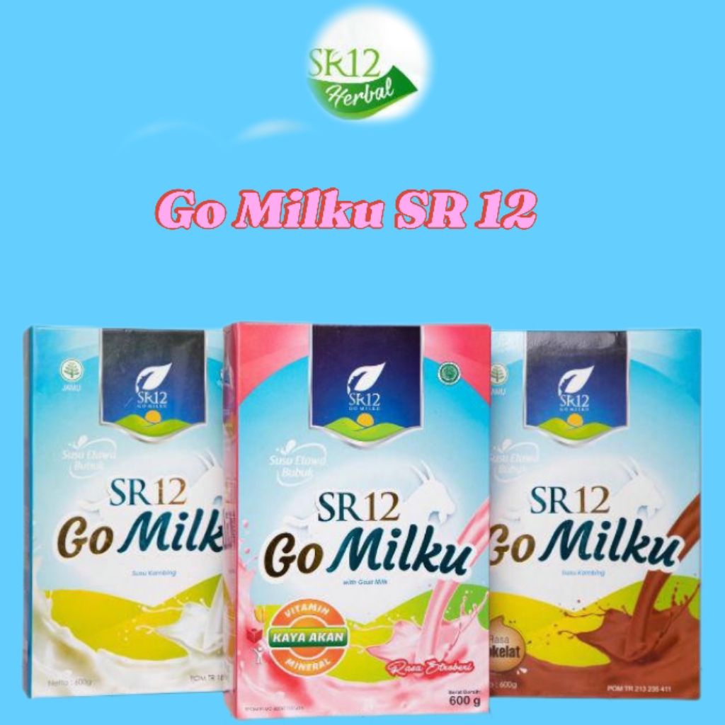 

SUSU GO MILKU SR 12 SUSU ETAWA SUSU KAMBING BPOM