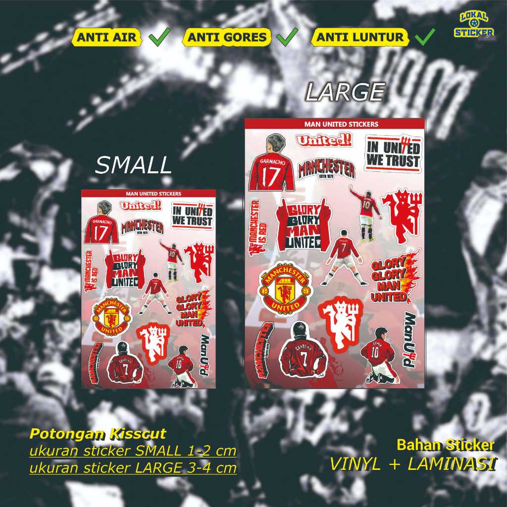 

Stiker Manchester United Vinyl Premium – Sticker HP, Laptop, Helm, Motor, Anti Air, Awet, Keren