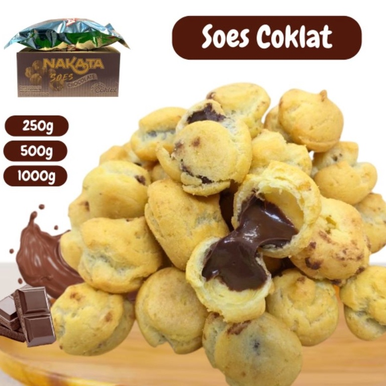 

Sale HALAL COD SNACK Soes Coklat 5g 1kg Kue Sus Kering Isi soes coklat lumer 1 kg PARCEL LEBARAN IDUL FITRI Enak Murah Cemilan keluarga cocok untuk dewasa anak anak