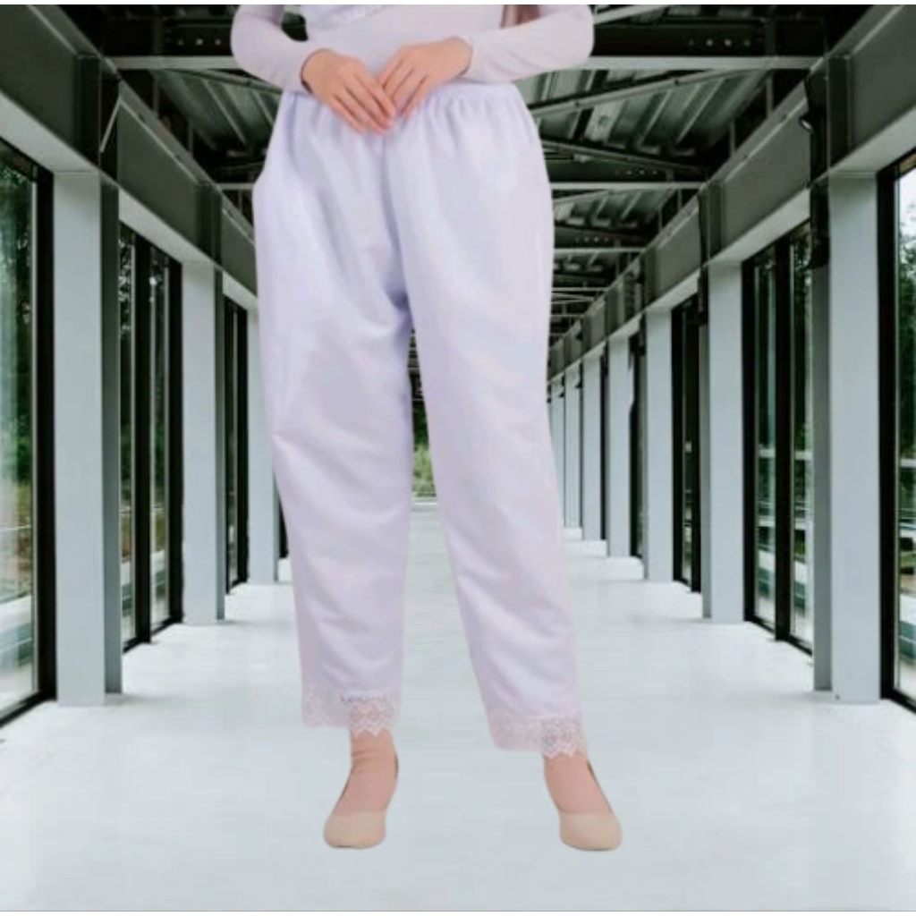 CELANA UMROH DAN HAJI WANITA-IHRAM IHRAM KATUN RENDA