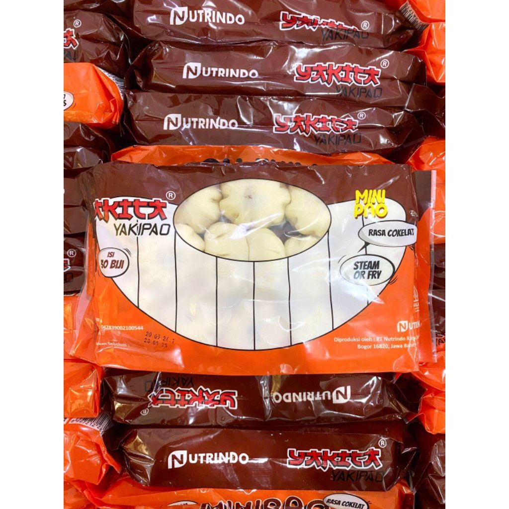 

Yakita Yakipao mini isi 30 rasa coklat