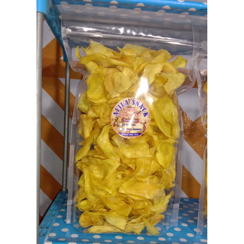 

keripik ubi rambat varian rasa original 200gr
