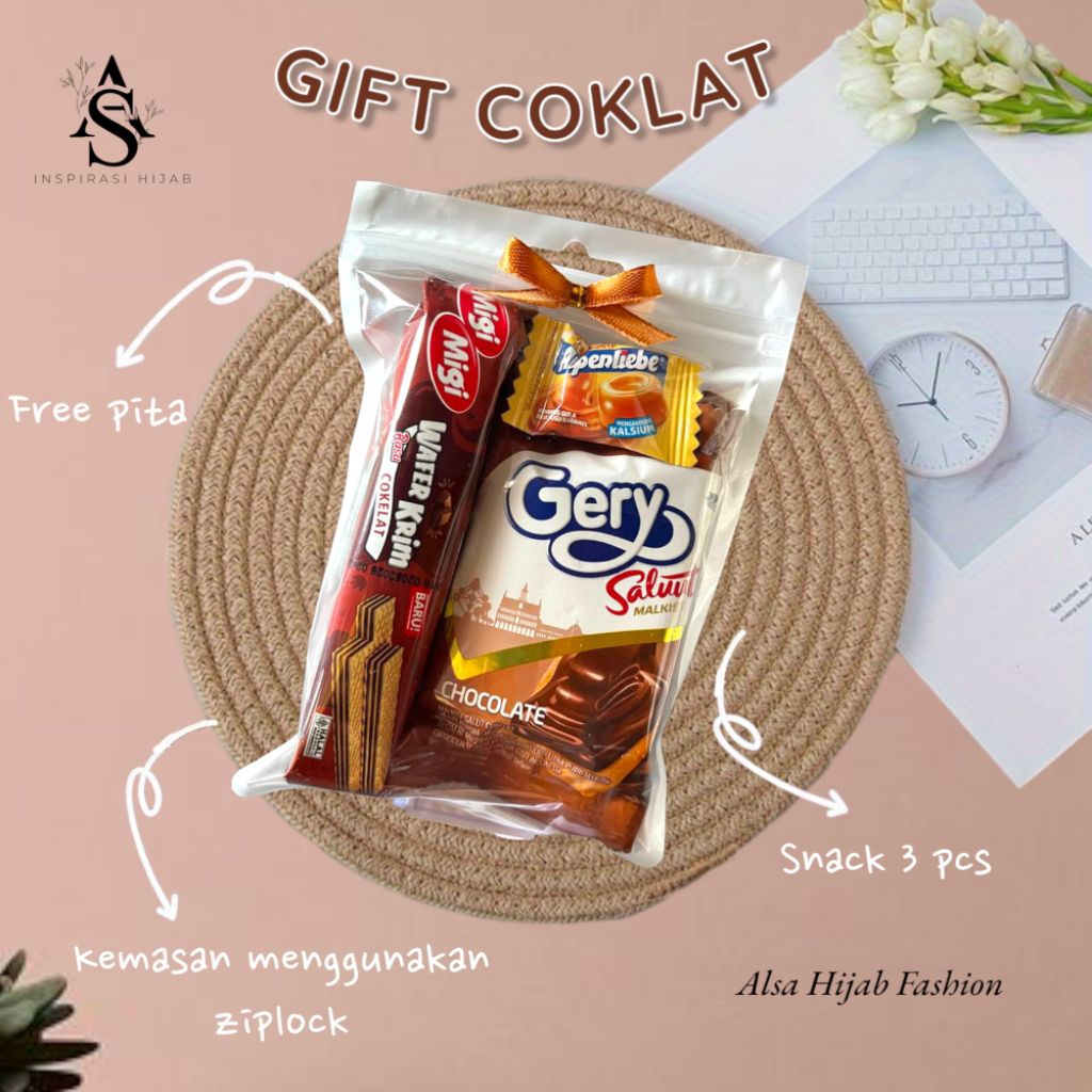 

- MINI GIFT SNACK COKLAT / PAKET JAJAN KECIL / MINI HAMPERS
