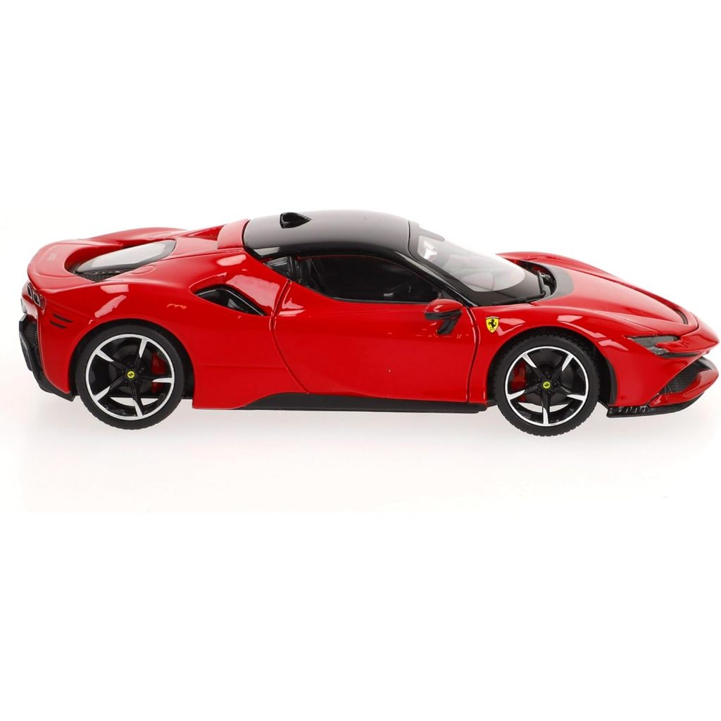 Bburago 1:24 Scale Ferrari SF90 Stradale Diecast Car Model for Adult Males