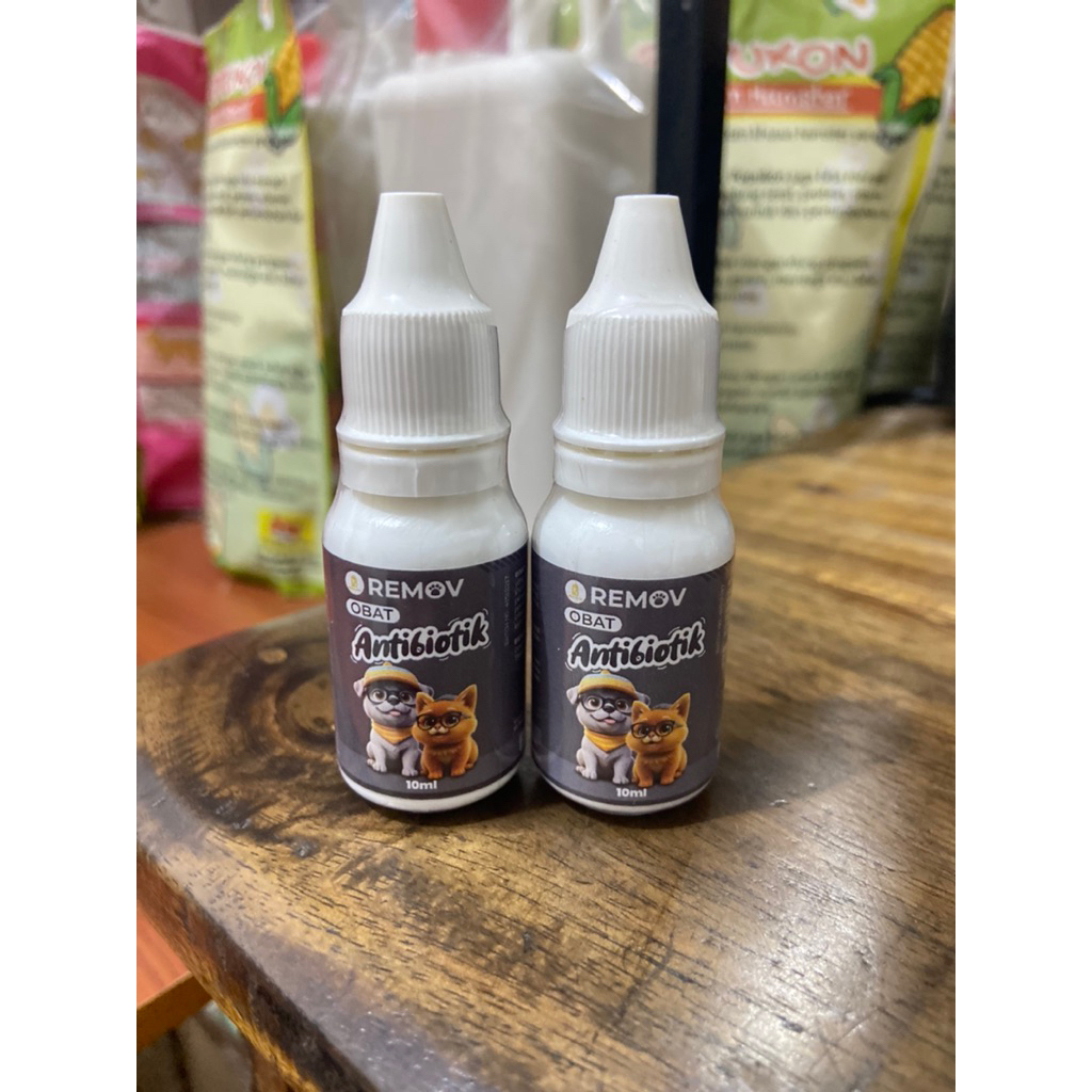 REMOV ANTIBIOTIK KUCING