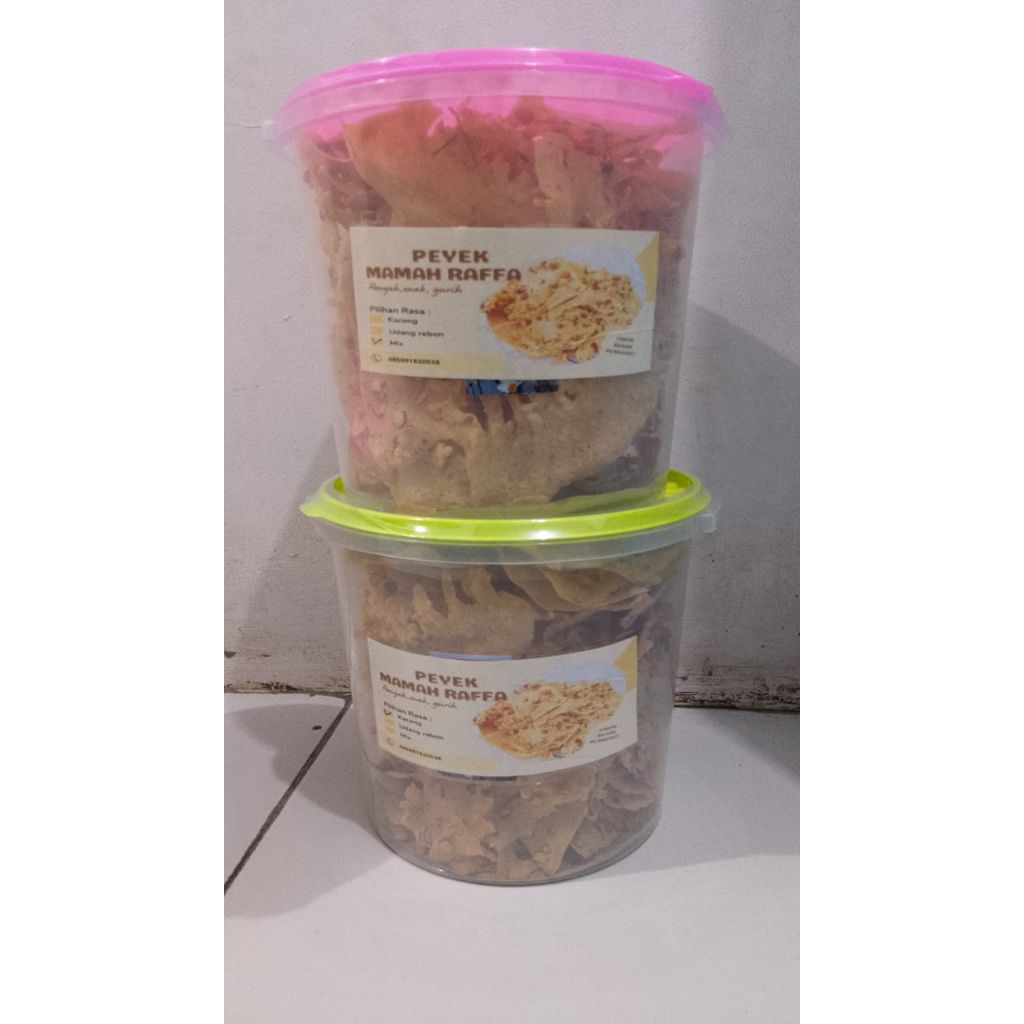 

peyek mamah raffa toples UK 5liter