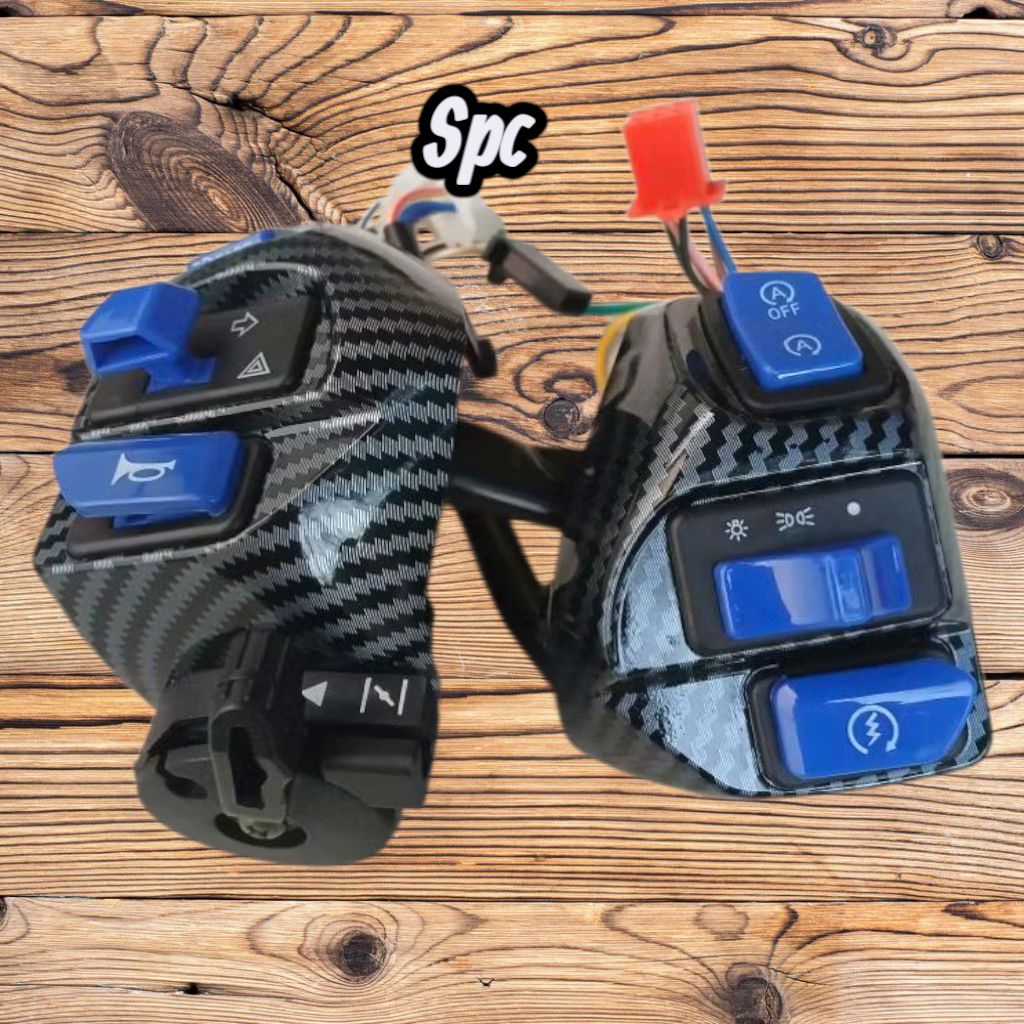 SAKLAR HAZARD KARBON THAILAND YAMAHA MIO J MIO SPORTY JUPITER Z JUPITER MX M3 MIO SMILE