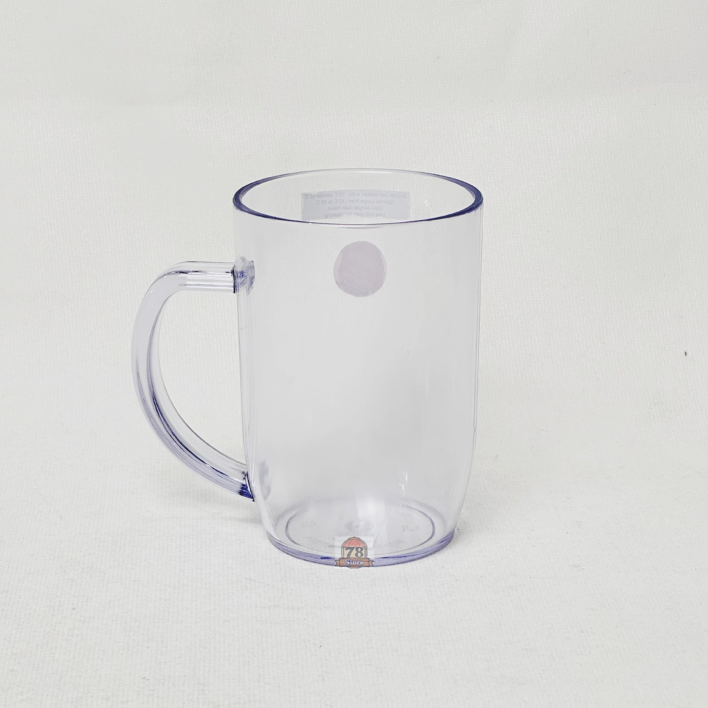 Gelas Gagang Teh Kopi Susu Jus Gelas Bening Melamin Termurah Tahan Panas