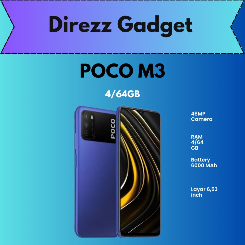 Xiaomi Poco M3 6/128Gb Second Fullset