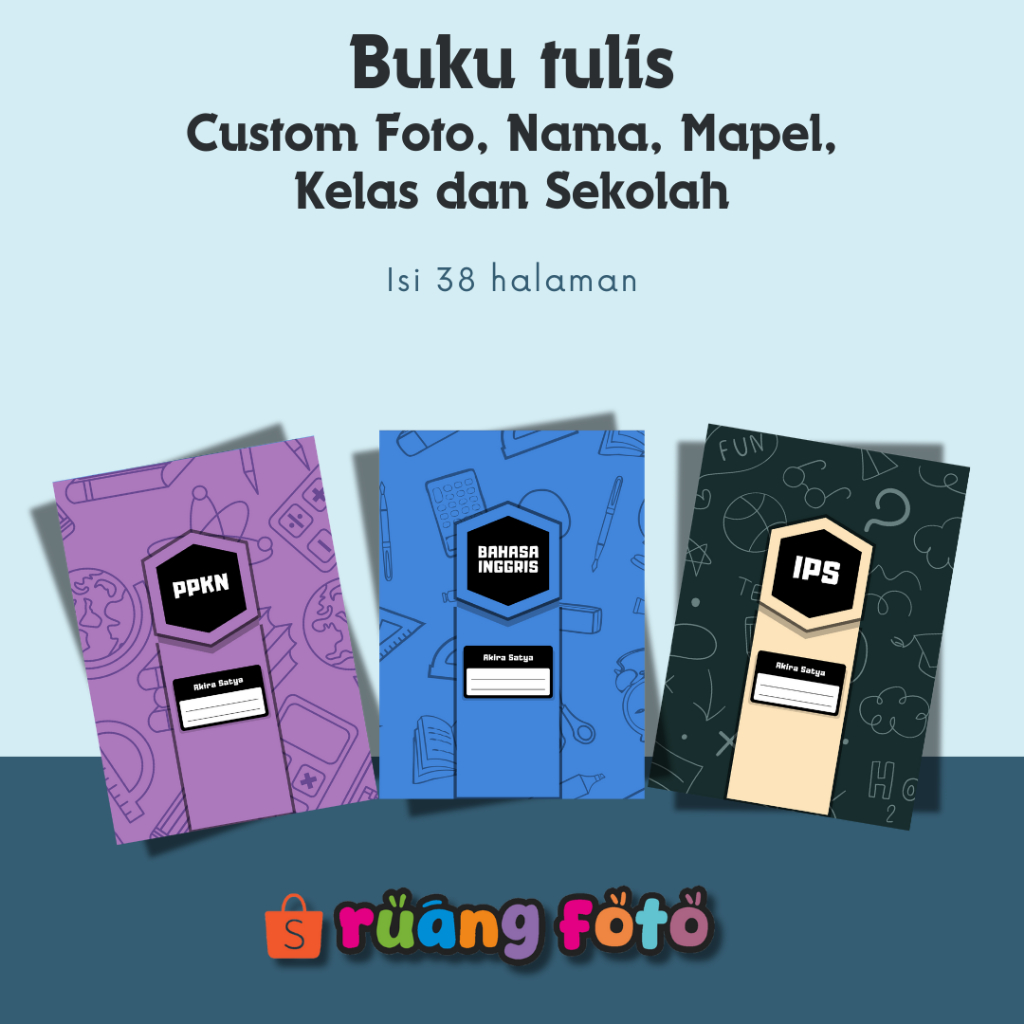 

Buku Tulis Custom Tema Estetik Minimalis Part 1 38 Halaman