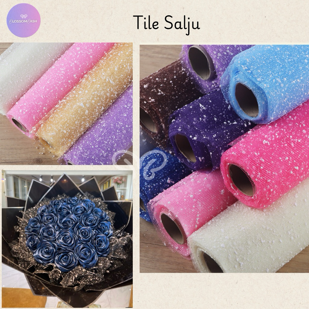 

[ Per Lembar ] TILE SNOW TILE SALJU BUKET WRAPPING