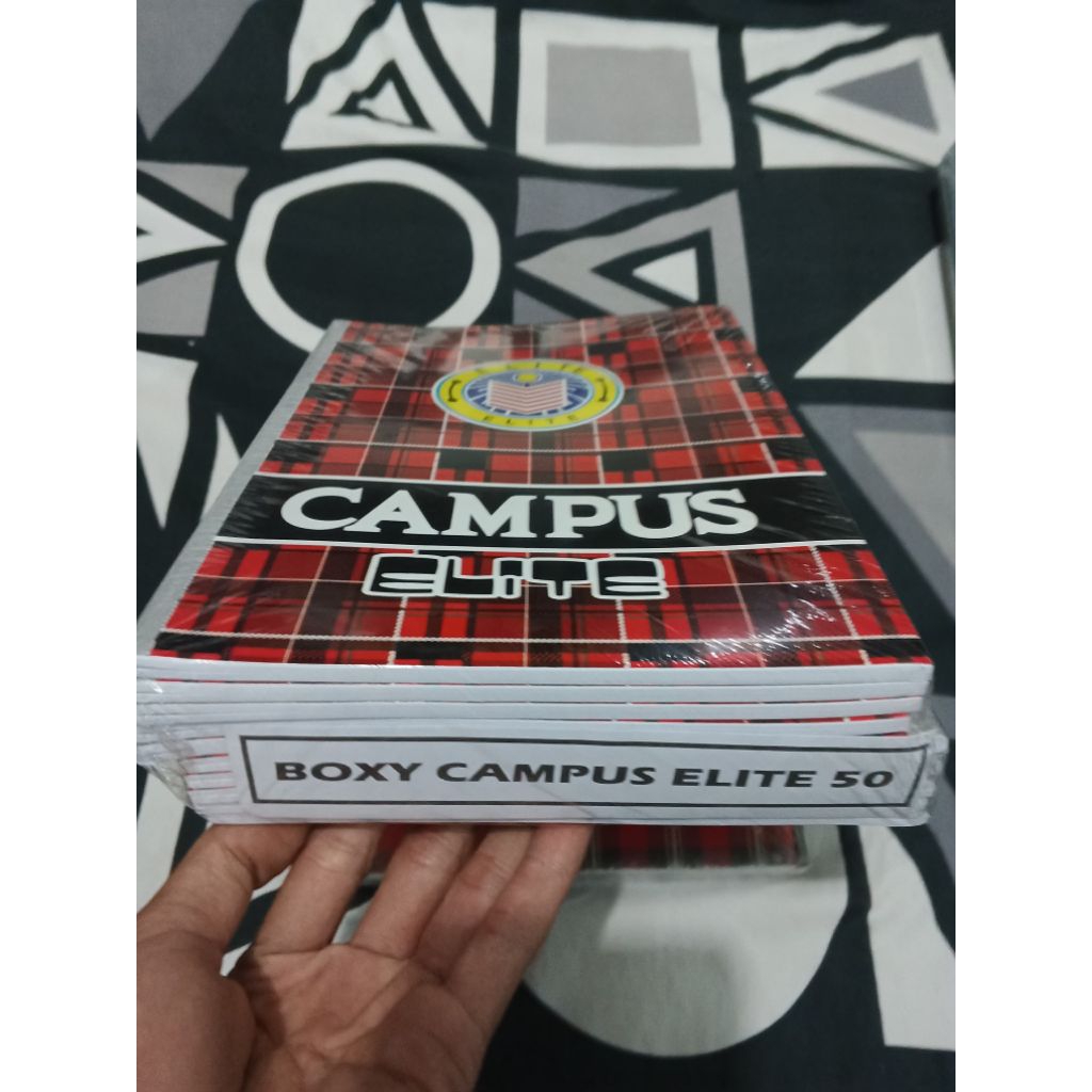 

Buku Campus Elite 50 Lembar Boxy Besar, Buku tulis Kampus Panjang Elite 50 Lembar
