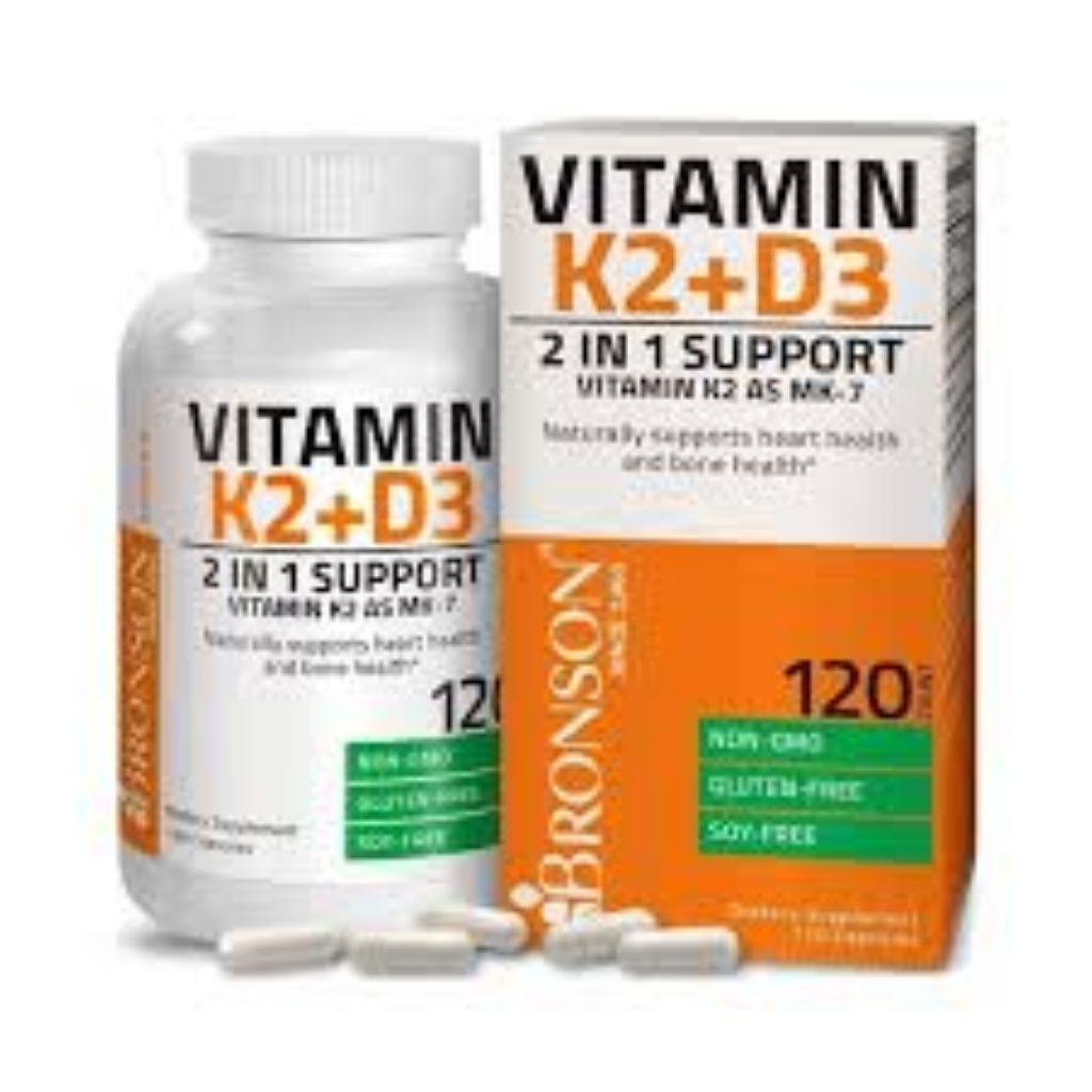Vitamin D3 + K2 25 Tablet - Suplemen Vitamin D3 dan K2