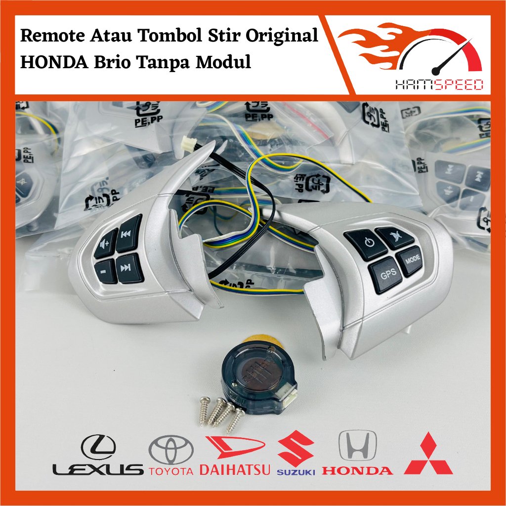 Remote Stir Honda Brio/ Tombol Stir Honda Brio Original