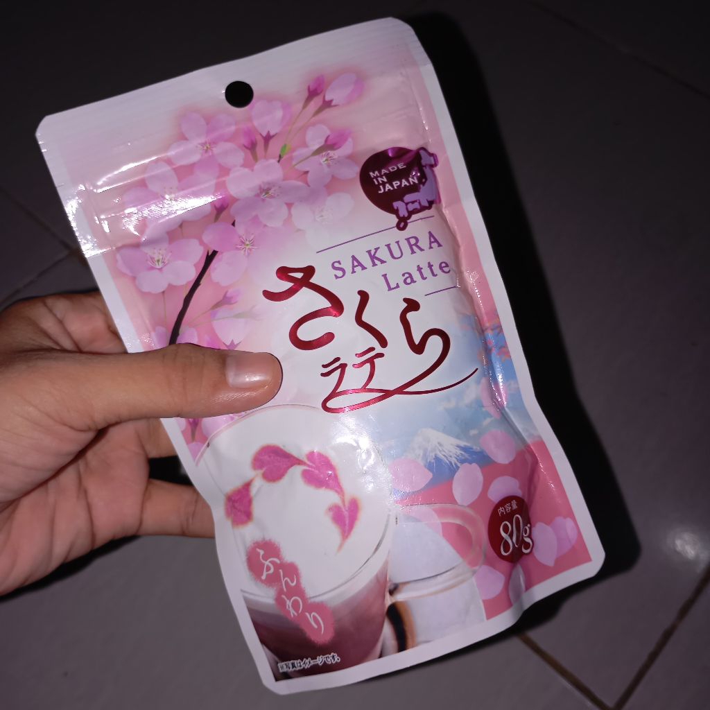 

Sakura Latte Asli Jepang