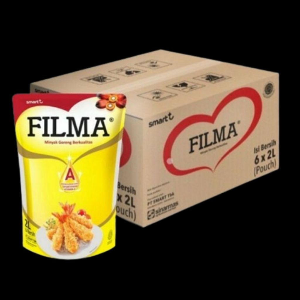 

minyak goreng filma 2 liter 1 karton isi 6 pouch